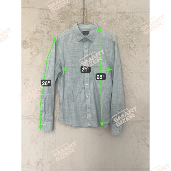 UNTUCKit Avellino WF Slim Fit Grey Plaid Button Down Shirt 40388 Mens Medium - Picture 6 of 6